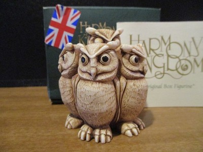 Harmony Kingdom Lord of the Owls 10th Annual UK Birthday Bash Figurine 100 RARE