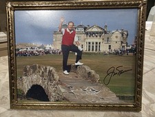 Jack Nicklaus Signed "Farewell To St Andrews" 11x14 Photo Ryder Cup British pga