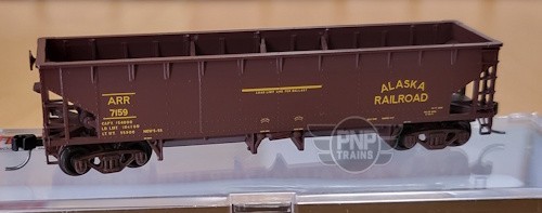 N ATLAS 50006603 Alaska Railroad 70ton Hart Ballast Hopper Rd# 7191 | Zustand: New