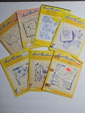 Lot 7 Aunt Marthas Hot Iron Transfer Pattern ...