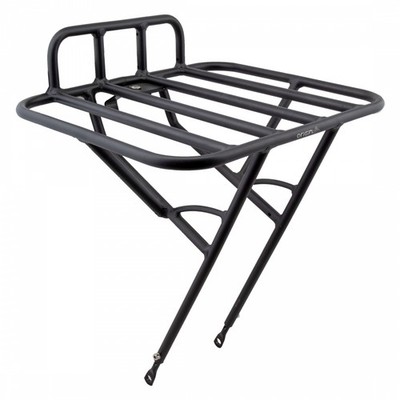 Origin8 Rush Messenger Front Flat Rack - Heavy-Duty Alloy Cargo MTB/Hybrid Bike