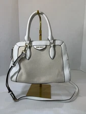 Nine West Cibrina Dome Satchel Dual Strap Shoulder & Crossbody Strap MRSP $78