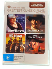 The Cowboys, Cahill Unites States Marshal, Rio Bravo, The Searchers - DVD New