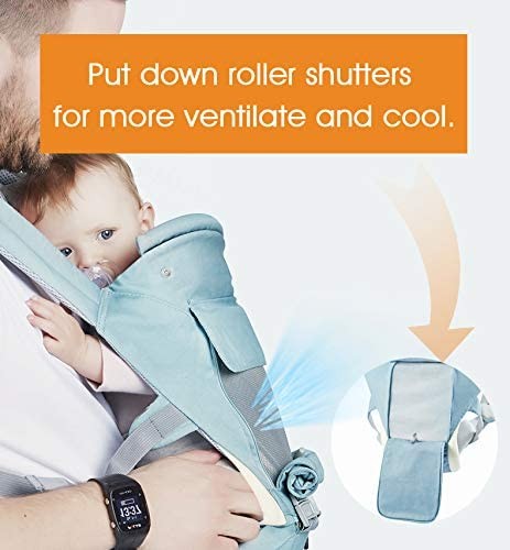 3 in 1 Ergonomic 360° Soft Baby Carrier, Baby Sling Comfortable Adjustable Po... - Picture 8 of 8