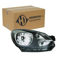 DIEDERICHS HALOGEN SCHEINWERFER SCHWARZ TFL RECHTS passend für VW UP! | 2236982
