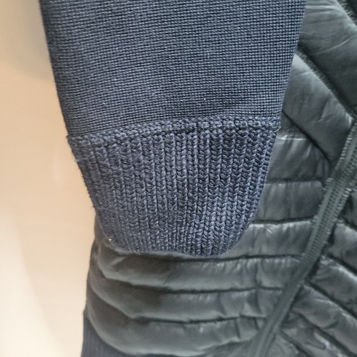 Lululemon Men's Knowlton Hybrid Goose Down & Wool Puffer Jacket BLACK BLUE - Picture 5 of 9