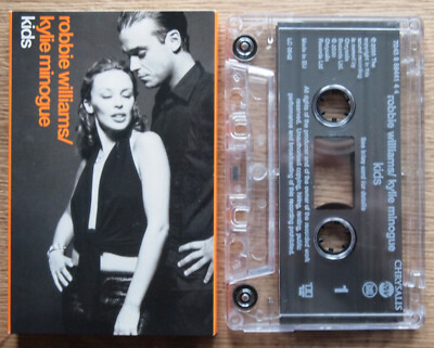 ROBBIE WILLIAMS / KYLIE MINOGUE - KIDS (724388944144) 2000 UK CASSETTE TAPE