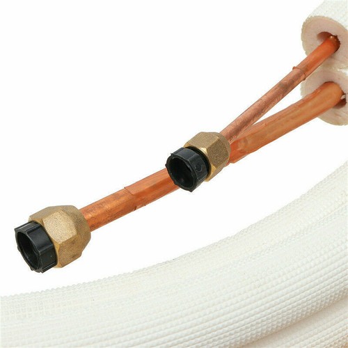 1/4+3/8" 3M/5M Isolierte Klimaanlage Fitting Twin Coil Tube - Picture 2 of 7