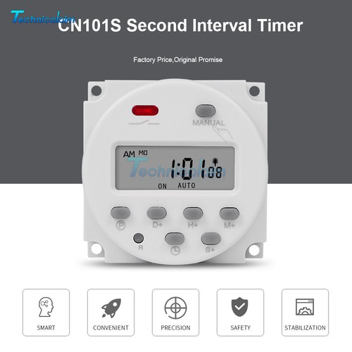 Programmable Digital Timer LCD Time Relay Switch 16A DC12/24V AC110V/220V - Picture 105 of 108