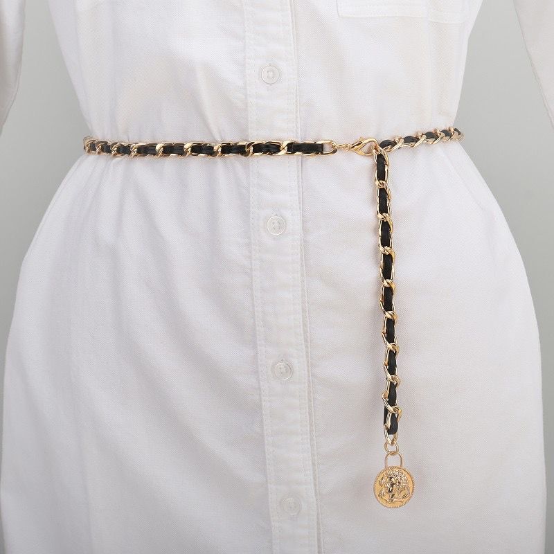 8mm Women Ladies Skinny Dressy Black Chain Heart Bead 