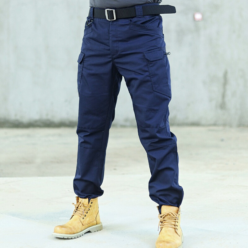 Solider Tactical Waterproof Work Trousers Men Cargo Pants Combat Hiking