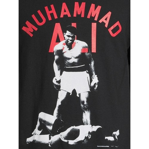 GRANDE Camiseta Muhammad Ali Para Hombre Estampado Gráfico Negra Roja Retro Boxeo - Imagen 2 de 6