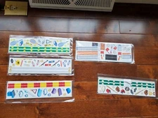 FIVE Creative MEMORIES NIP SPORTS STICKER PACKS + 3 NEW BONUS FREEBIES