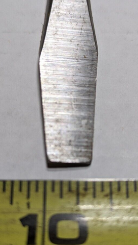 VTG NOS BRIDGEPORT 3/8" SLOTTED HEAD WOODEN HANDLE MATCHLESS SCREWDRIVER #94 USA - Picture 3 of 6