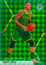 Daniel Theis 2019-20 GREEN MOSAIC PRIZM Card #129 Boston Celtics NBA Sports