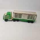 Vintage Tonka Die-Cast Semi Truck Cab 811974-A Pressed Steel Green 13" Long