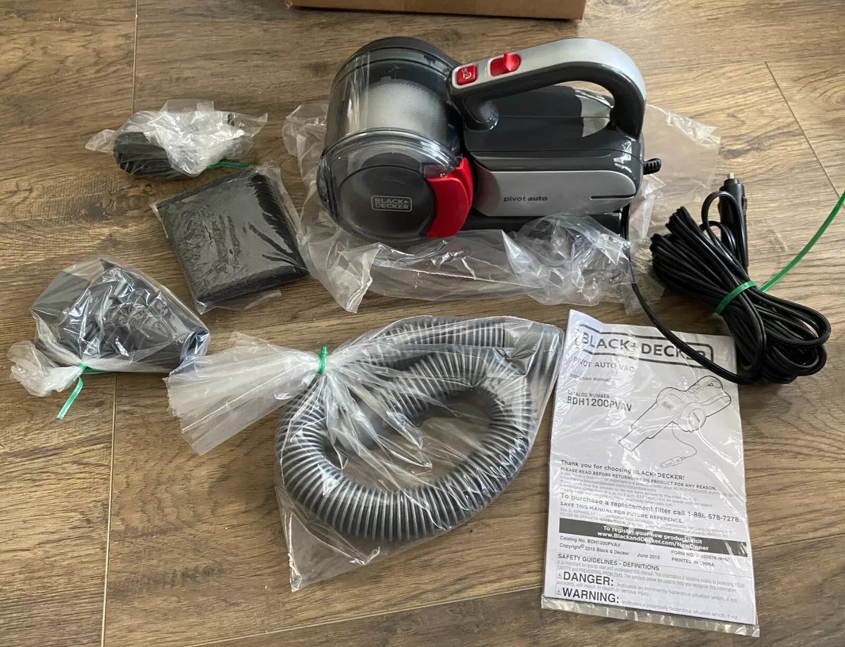 Black & Decker 20V Pivot Auto Vacuum