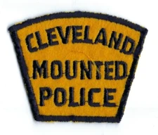 Cleveland (Cuyahoga County) OH Ohio Mounted Police *FELT* patch - NEW!