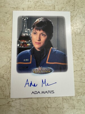 Ada Maris Women of Star Trek Art & Images Enterprise Autograph Card