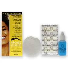 Eyebrow and Lip Waxing Kit by Arches and Halos for Women - 3 Pc