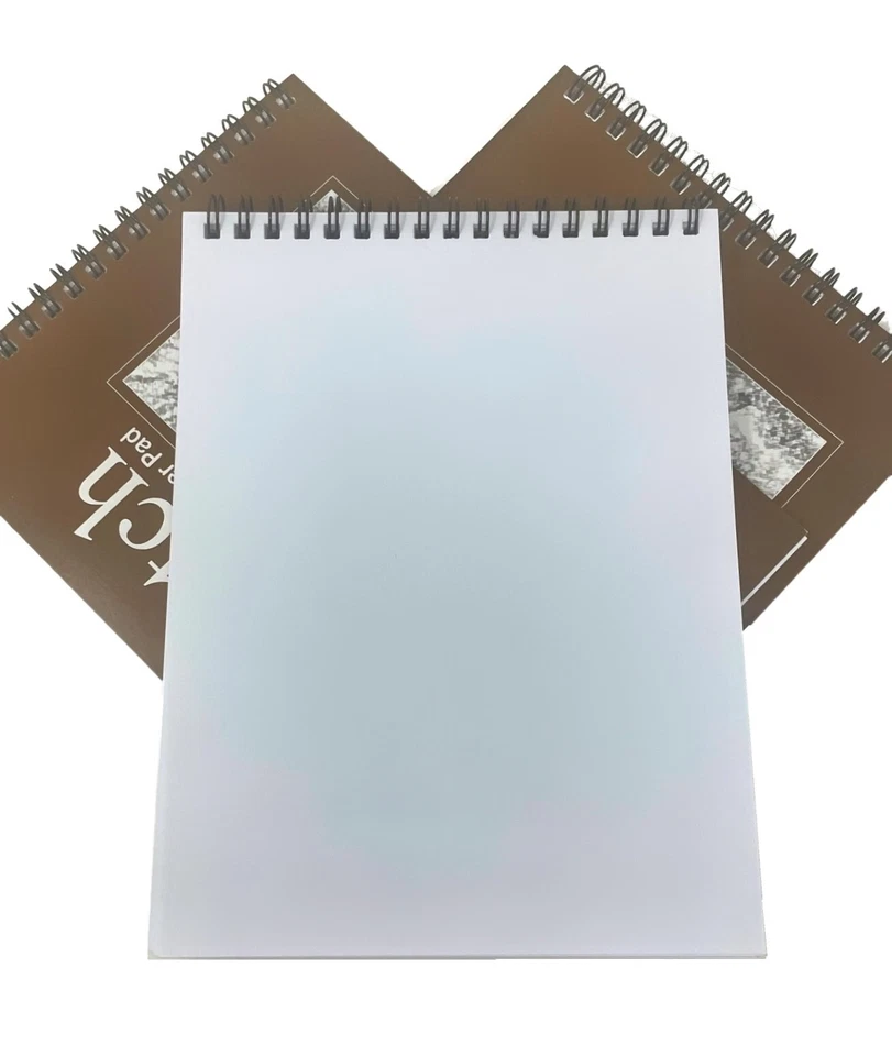 Paquete de 3 almohadillas de papel para libro de bocetos 50 hojas 6"x8" cuaderno de dibujo suministros de arte Foto 4 de 4