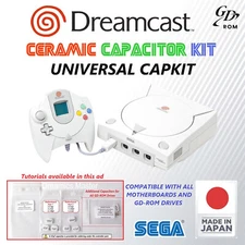 SEGA Dreamcast | SMD Ceramic Capacitor Replacement Kit | Universal Capkit