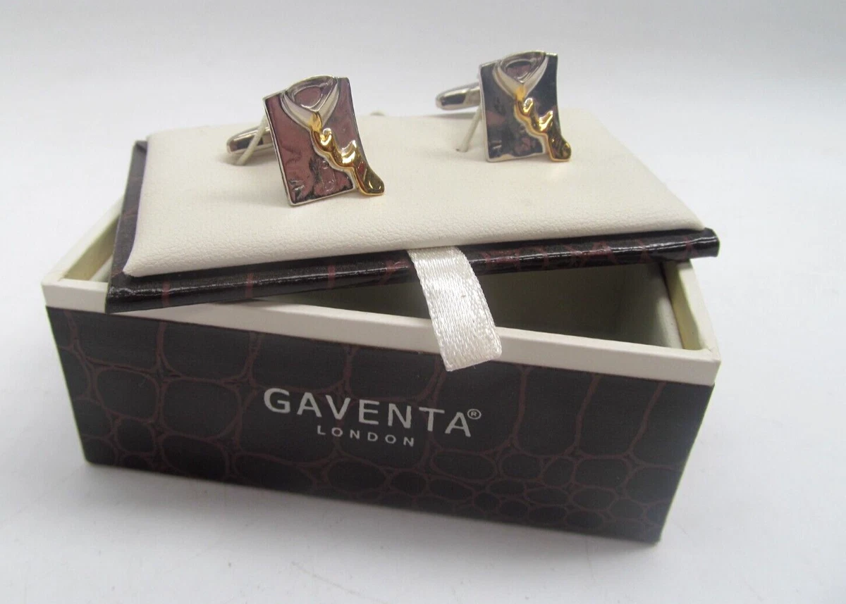 CUFFLINKS BY GAVENTA OF LONDON NOVELTY CUFFLINKS SHIRT TIE see image J1