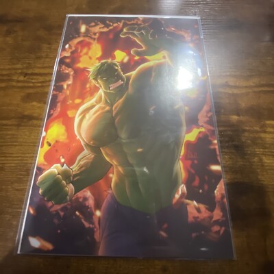HULK #10 * NM+ * R1C0 EXCLUSIVE VIRGIN RICO VARIANT AVENGERS X-MEN    