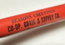 Vintage Bazine Kansas CO-OP Grain Supply Company Farming Ag Farm Agriculture Pen