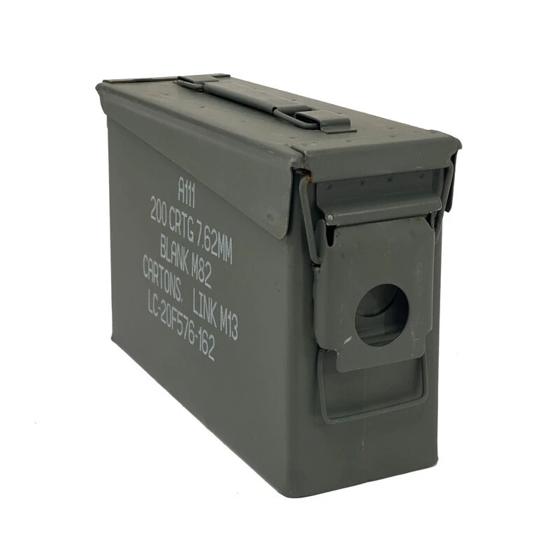 30 Cal Ammo In Collectible Military Surplus Boxes & Chests for