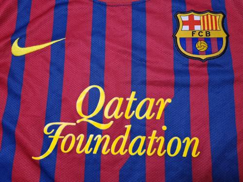 BARCELLONA 2011 2012 HOME FOOTBALL SHIRT MAGLIA CALCIO CAMISETA tgS NIKE - Foto 3 di 12