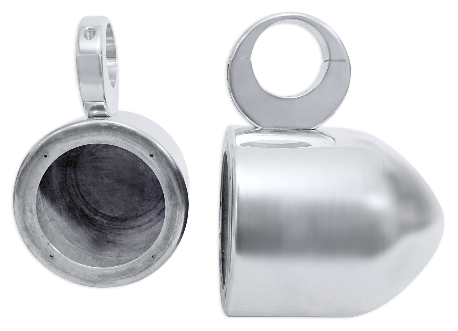 2 Колонки Polk Audio 525 с поворотной хромированной башней на 360 для RZRATVUTV