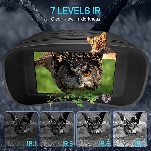 Night Vision Binoculars 6X Digital Zoom 2.5K Goggles Rechargeable for Camping - Picture 10 of 24