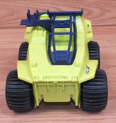 Genuine 1990 Hasbro G.I Joe Plastic Toy Green & Blue Jeep Car Toy