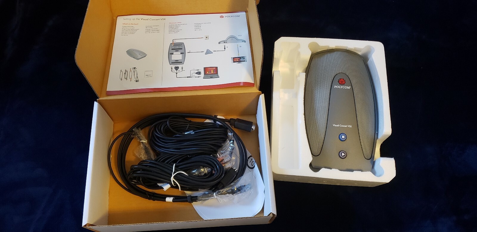 Visual Concert Polycom Telephone Conference System Polycom Base Box & Accessories Visual ...