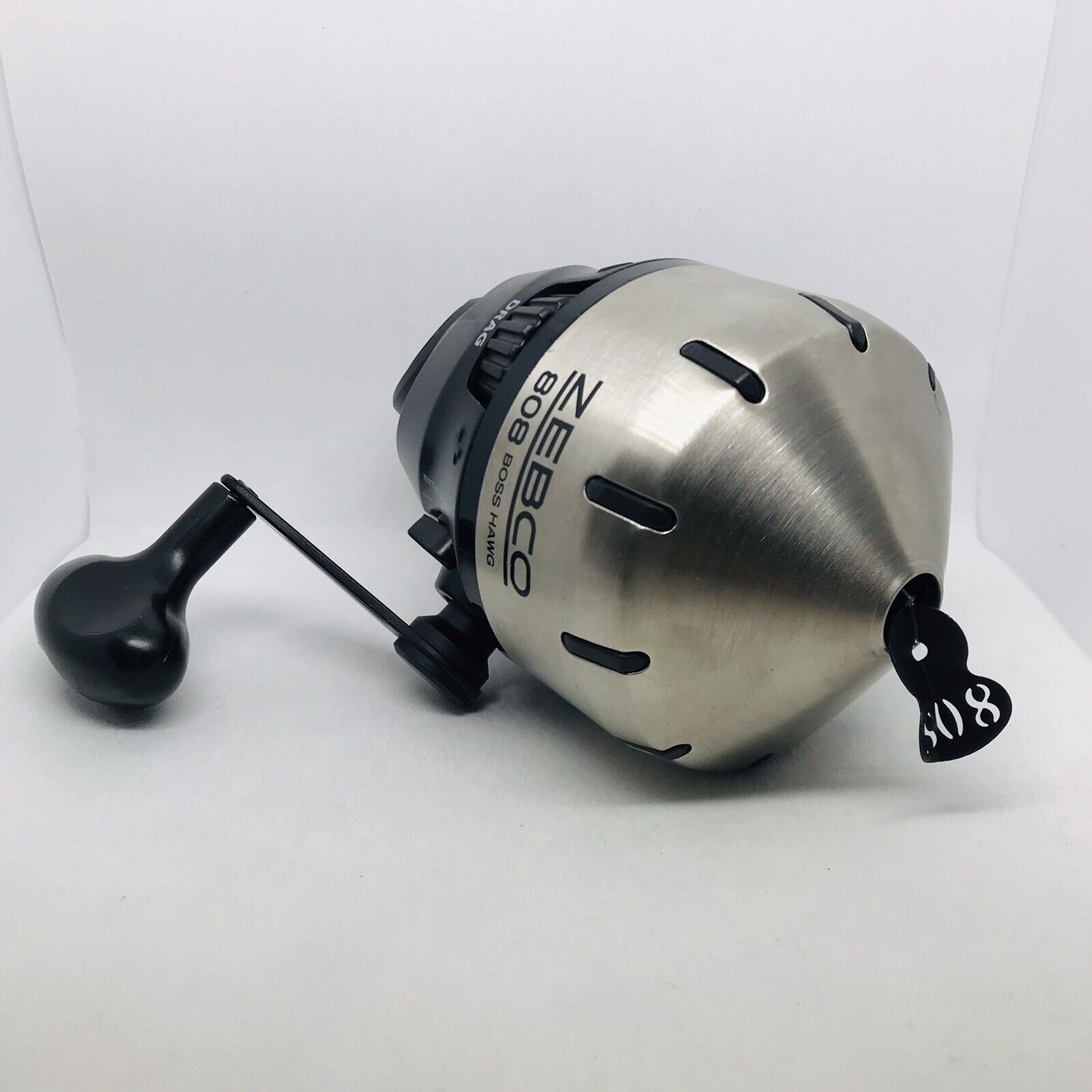 Zebco 808 Boss Hawg Spincast Reel and Fishing Rod Combo