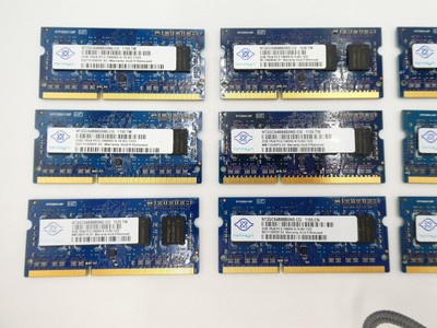 🍀 NICE LOT x12! Nanya NT2GC64B88B0NS-CG 2GB DDR3 PC3-10600S RAM