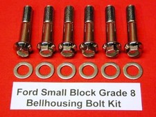 Small Block Ford Stick-manual Bellhousing Arp Polished Stainless Steel Bolt Kit Small Block Ford Stick-manual Bellhousing Arp Polished Stainless Steel Bolt Kit