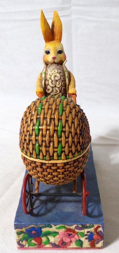 Jim Shore Retired You’re a Good Egg Easter Bunny Sculpture 2004 - Picture 7 of 16