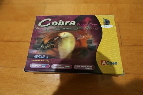 [MINT] AOPEN AW744L II - Yamaha XG YMF744 YMF724 OPL3 PCI retro sound card