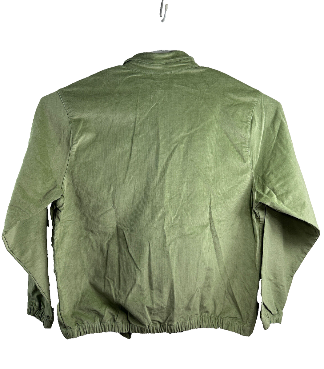 A*m様 90's IZOD Harrington Jacket 深緑 M 短丈 Nike Harrington Jacket Oil Green White Men`s Size XLTT