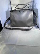 Coach 1941 Laural Frame Bag Glovetaned Leather Slate Gray #31724