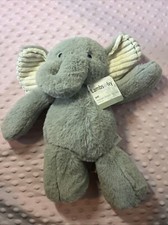 Lambs  Ivy Jungle Safari Gray Plush Elephant Stuffed Animal Toy Plushie Baby