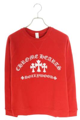 Chrome Hearts Size M Sailin On Crew Triple Cross Logo Chrome Hearts Size M Sailin On Crew Triple Cross Logo
