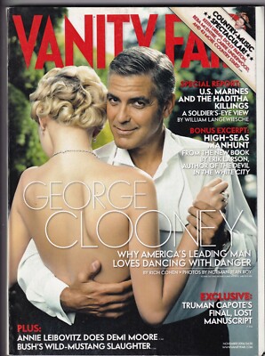 Vanity Fair George Clooney Annie Leibovitz Demi Moore