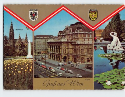 Postcard Gruß aus Wien, Vienna, Austria