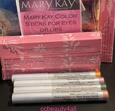 Mary Kay Eye & Lip Colorsticks, Choose from Dropdown list