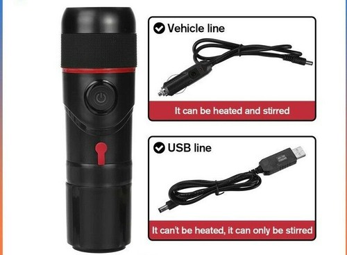 Cafetera para automóvil hogar automóvil doble uso cafetera autocalentable para eBay