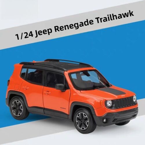 1:24 Scale Jeep Renegade Trailhawk Metal Car Model Toys Ornament GIFT IDEA - Picture 17 of 17