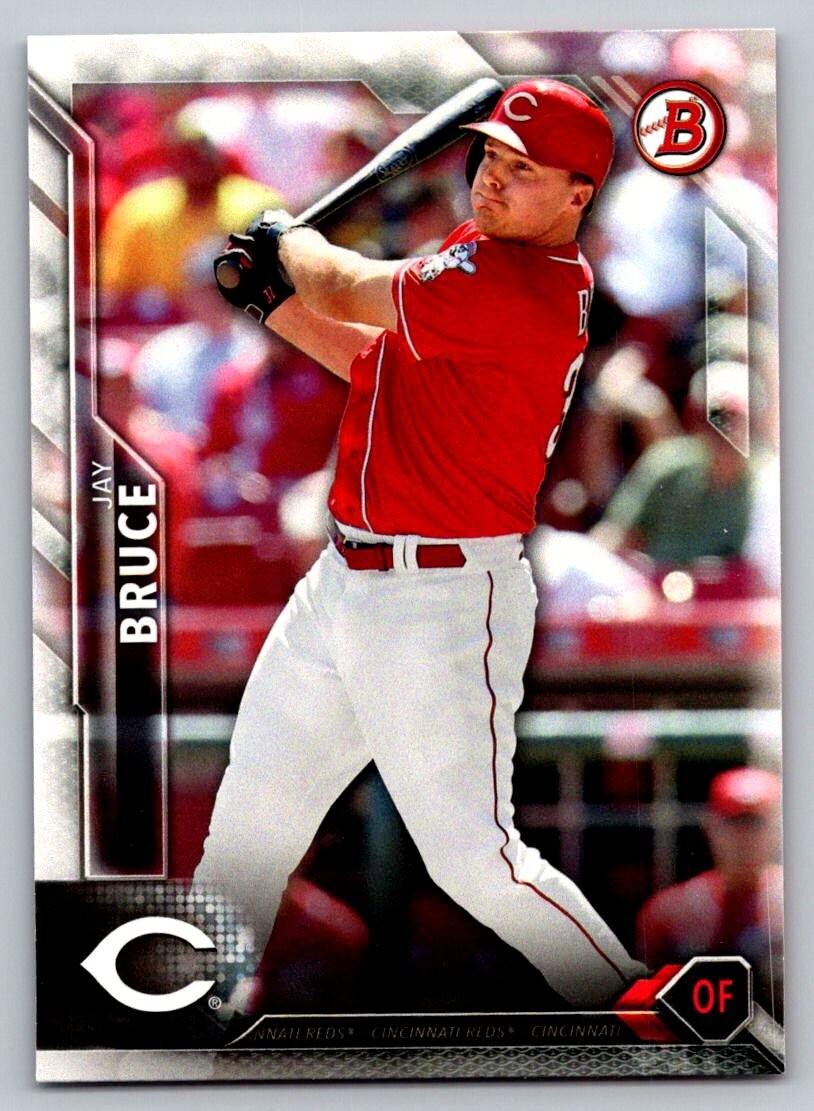 2016 Bowman - Jay Bruce #103 Red /5